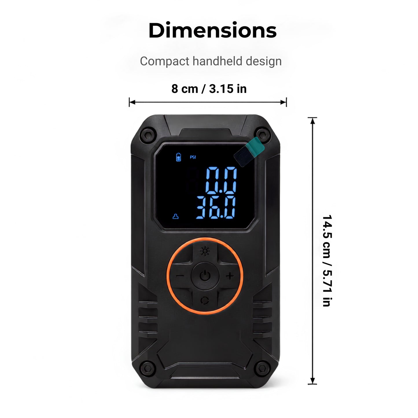 UltraPump Pro | Portable Rechargeable Digital Tyre Inflator